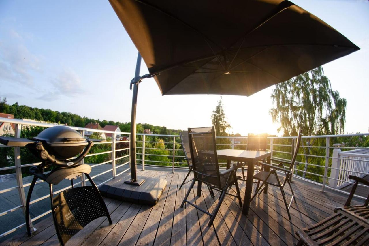 Weitblick-Loft Mit Terrasse Apartment Rostock Exterior photo